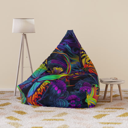 "Psychedelic Butterfly" BEAN BAG CHAIR COVER