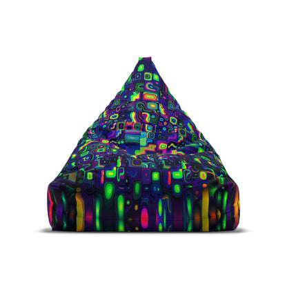 "Prismatic Distortion" BEAN BAG CHAIR COVER