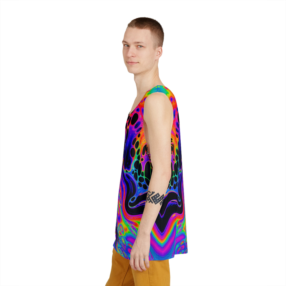 "Auroric Spill" MEN'S TANK TOP