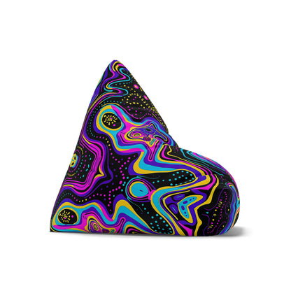 "Neon-Ray Vision" BEAN BAG CHAIR COVER