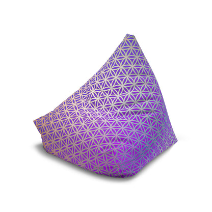 "Flower de Life" BEAN BAG CHAIR COVER