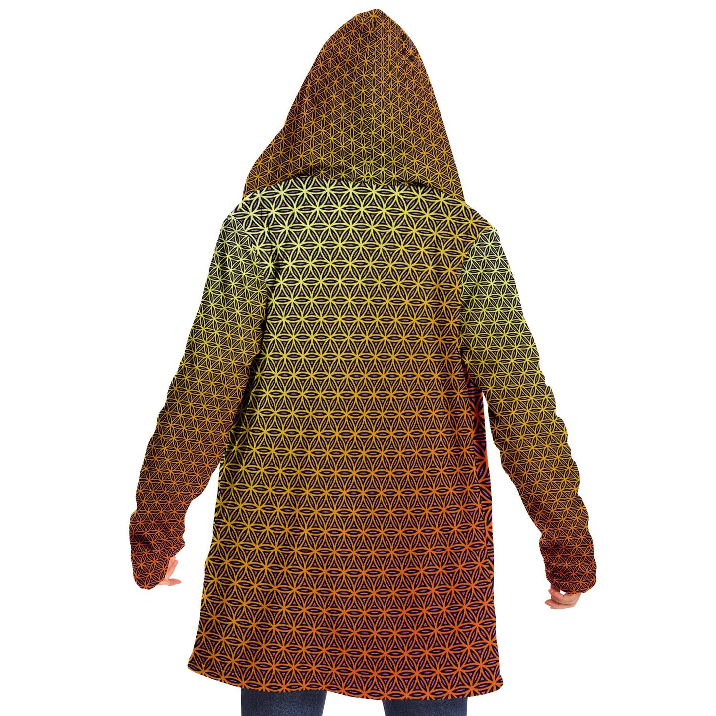 "Wook Flower" HOODED CLOAK