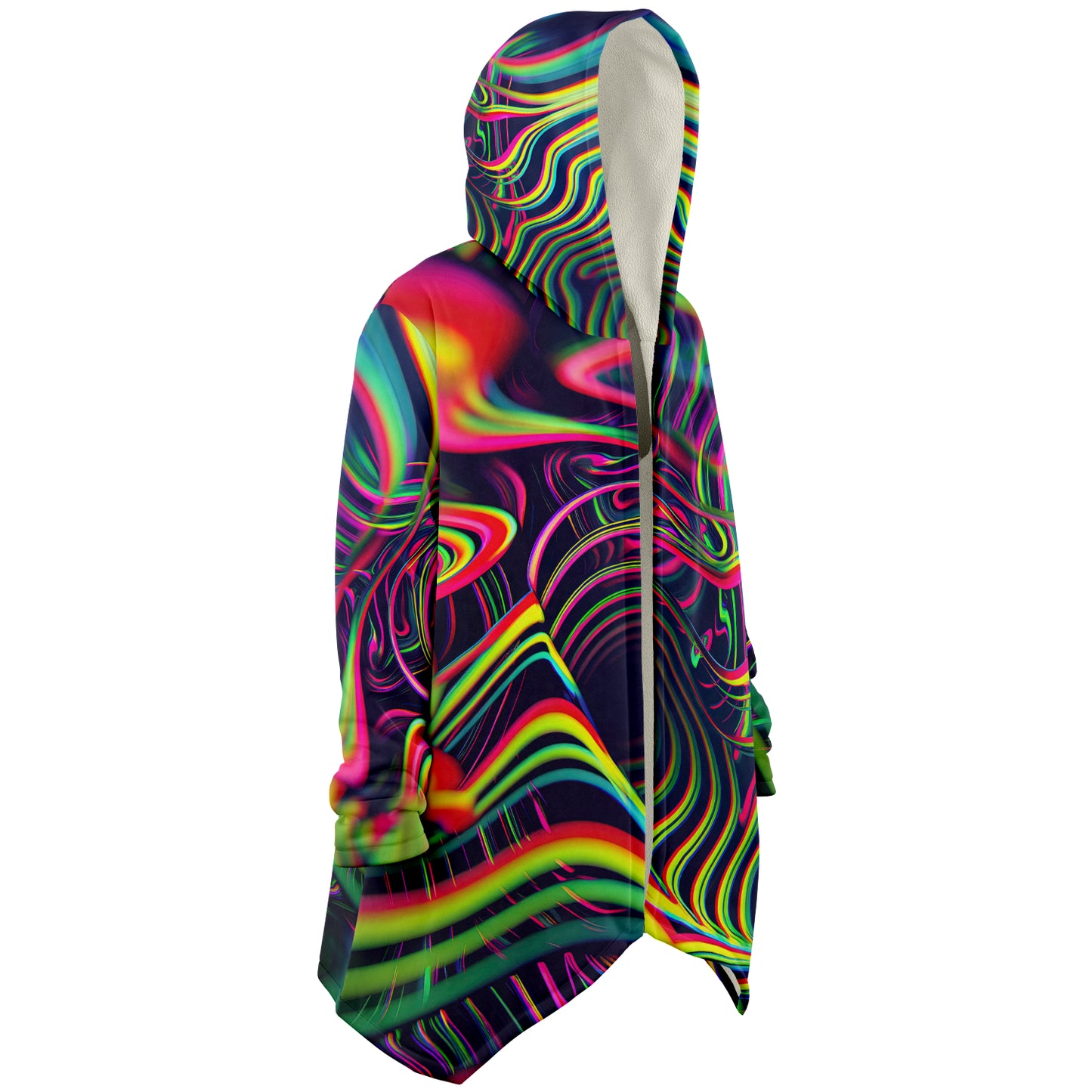 "Psychedelic Tracers" HOODED CLOAK