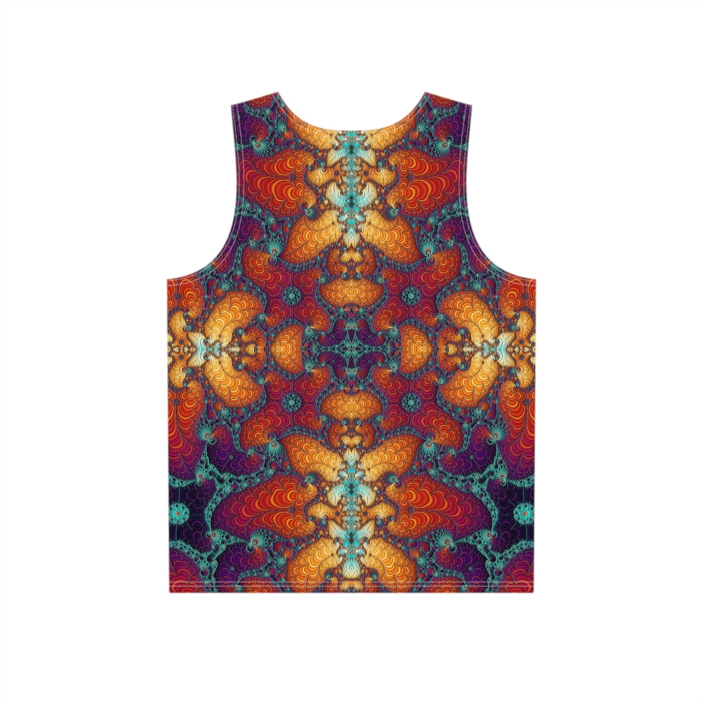"Psychedelic Fractal" MEN'S TANK TOP