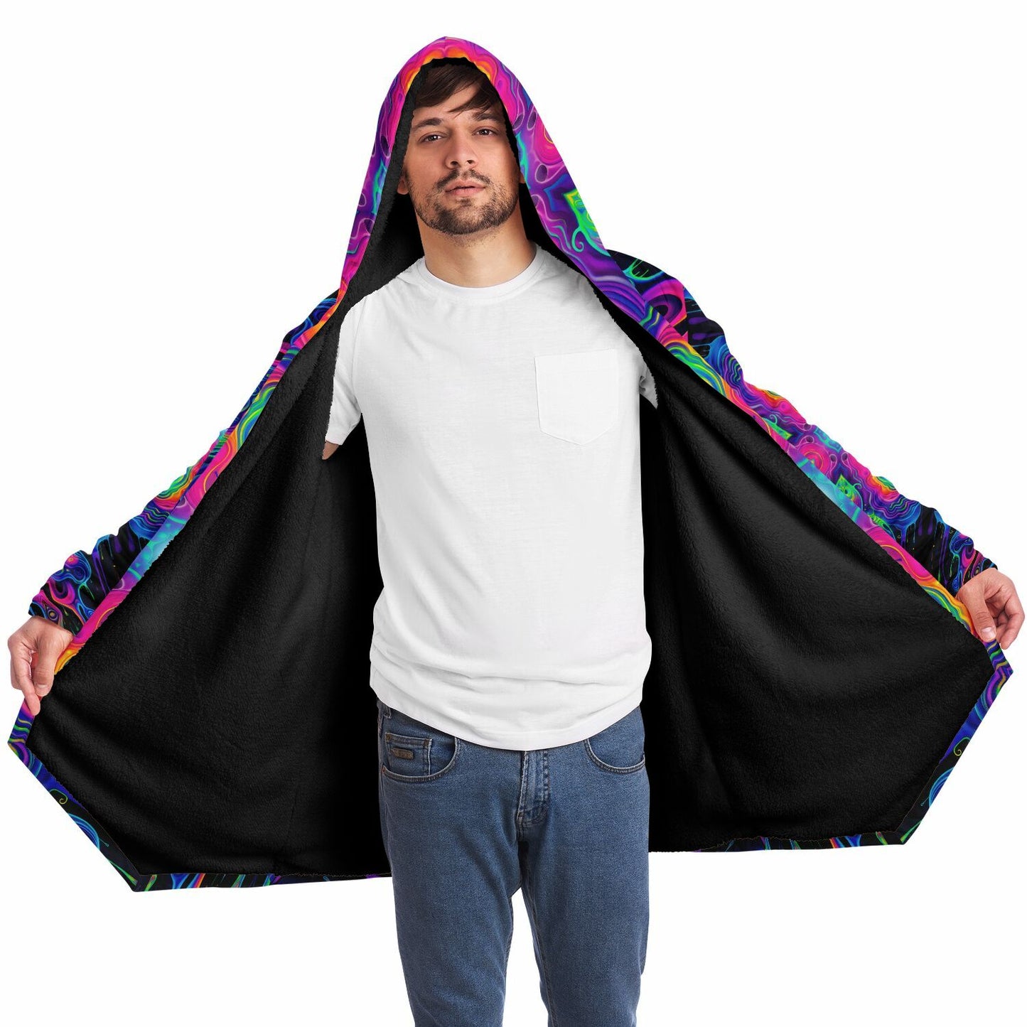 "The Deep Deep" HOODED CLOAK
