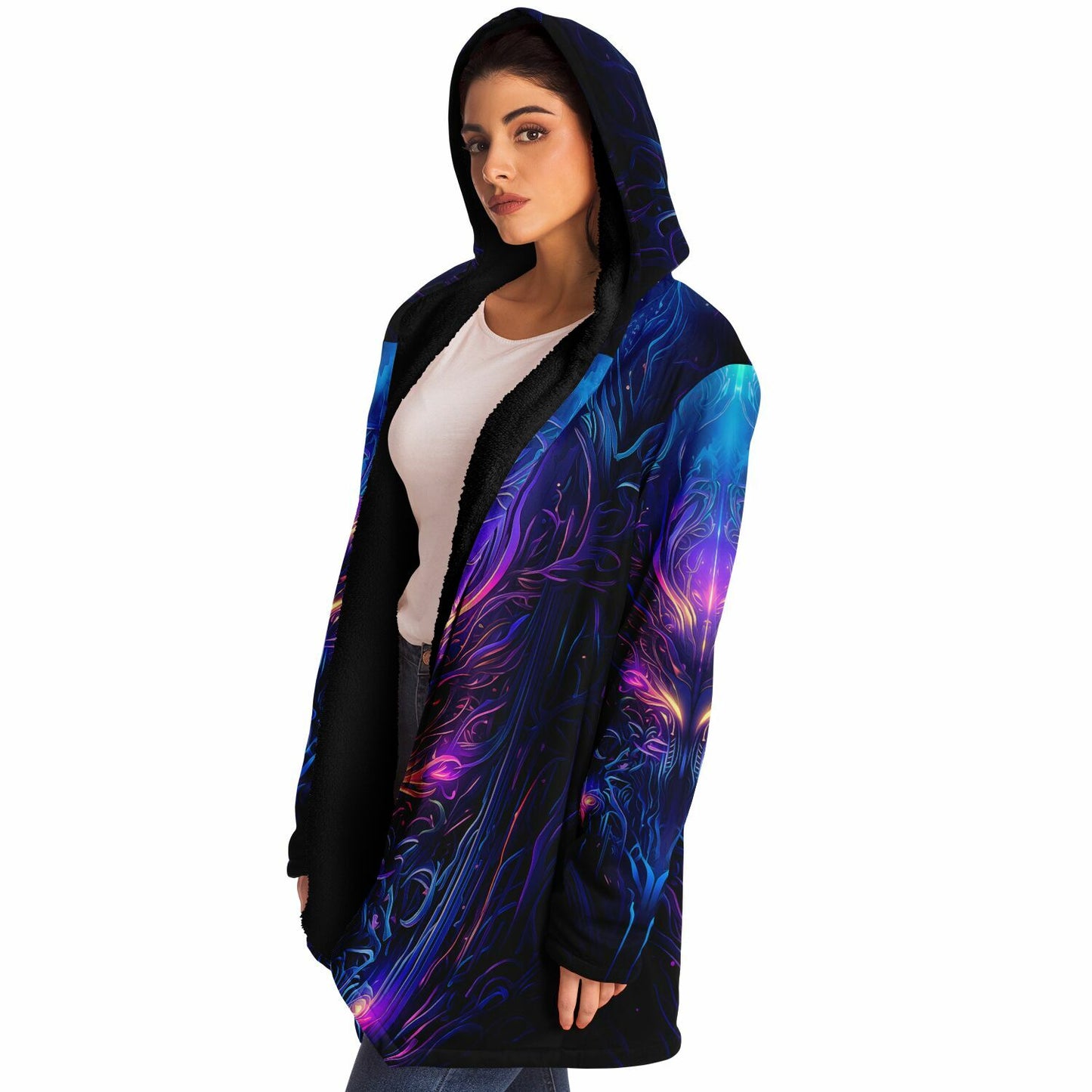 "Twilight Glow" HOODED CLOAK