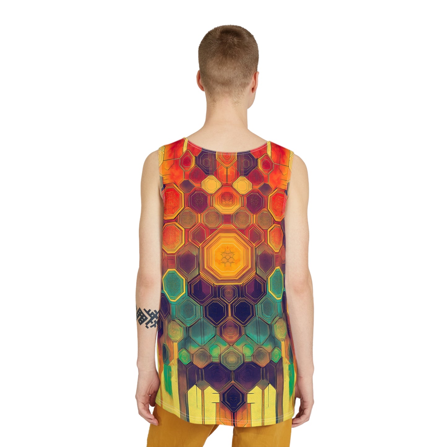 "Honeycombed" MEN'S TANK TOP