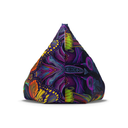 "Psychedelic Butterfly" BEAN BAG CHAIR COVER