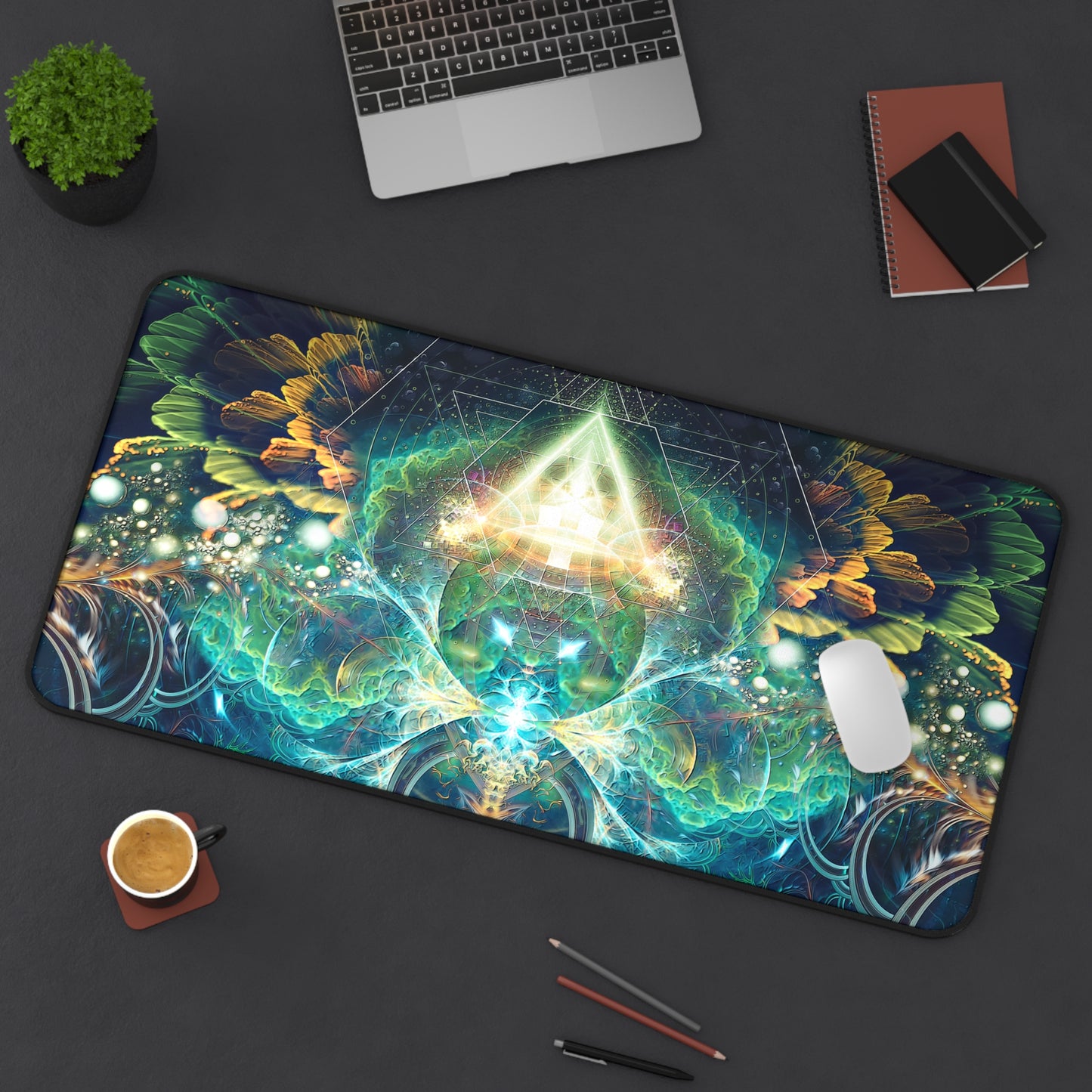 "Blossom" DESK MAT (12x18)(12x22)(15.5x31)