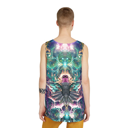Angled view of the Nectar men's tank top on a plain background.