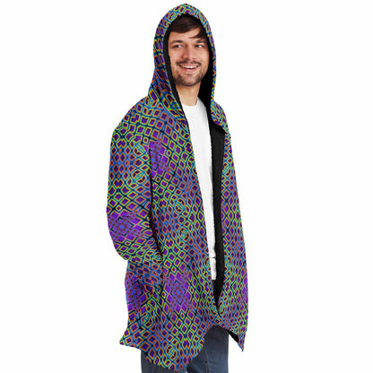 "Cymatic Surge" HOODED CLOAK