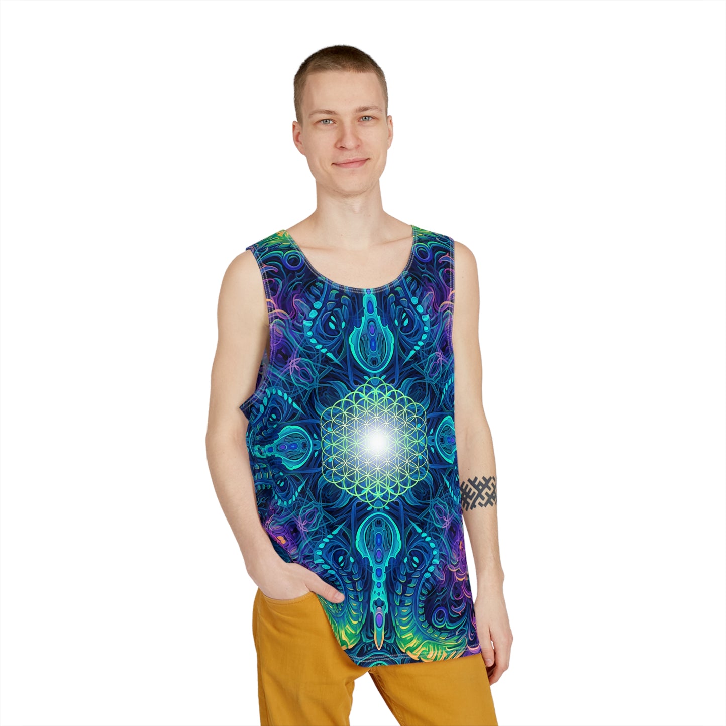"Belladonna V2 (Square)" MEN'S TANK TOP