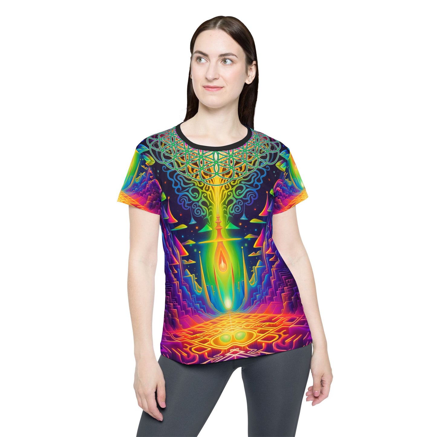 "Maze of Life" (WOMEN'S) SPORT TEE