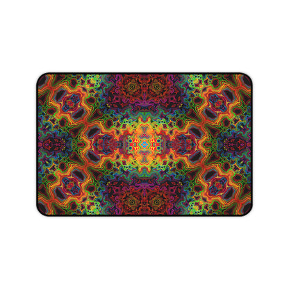 "Lysergic Burst" DESK MAT (12x18)(12x22)(15.5x31)