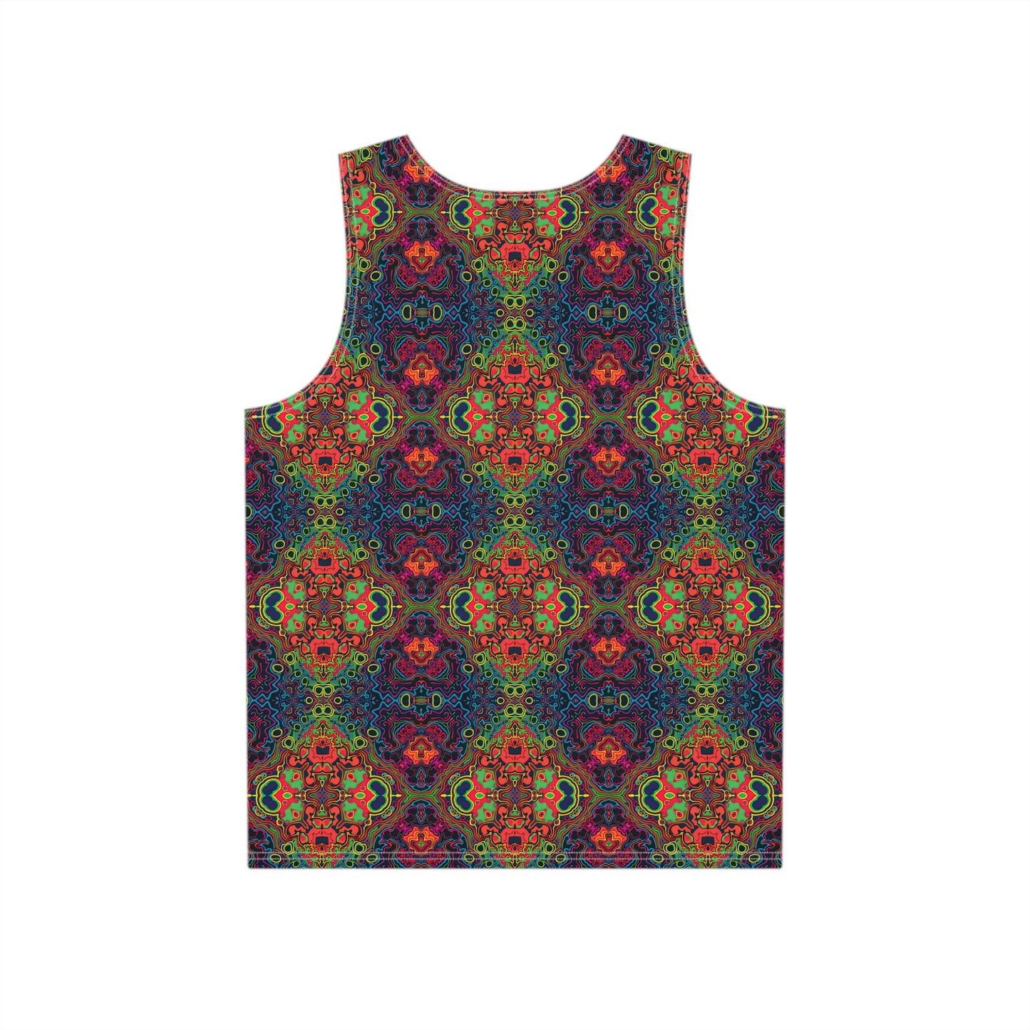 "Shipibo Psyy Pattern" MEN'S TANK TOP