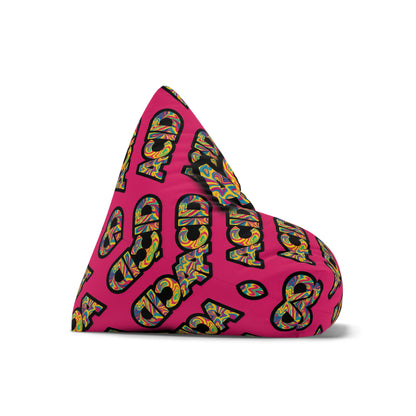 "ACID Pattern Pink" BEAN BAG CHAIR COVER