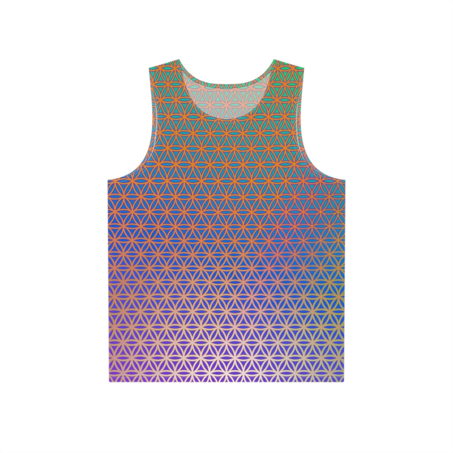 "Flower de Life (Top Version)" MEN'S TANK TOP