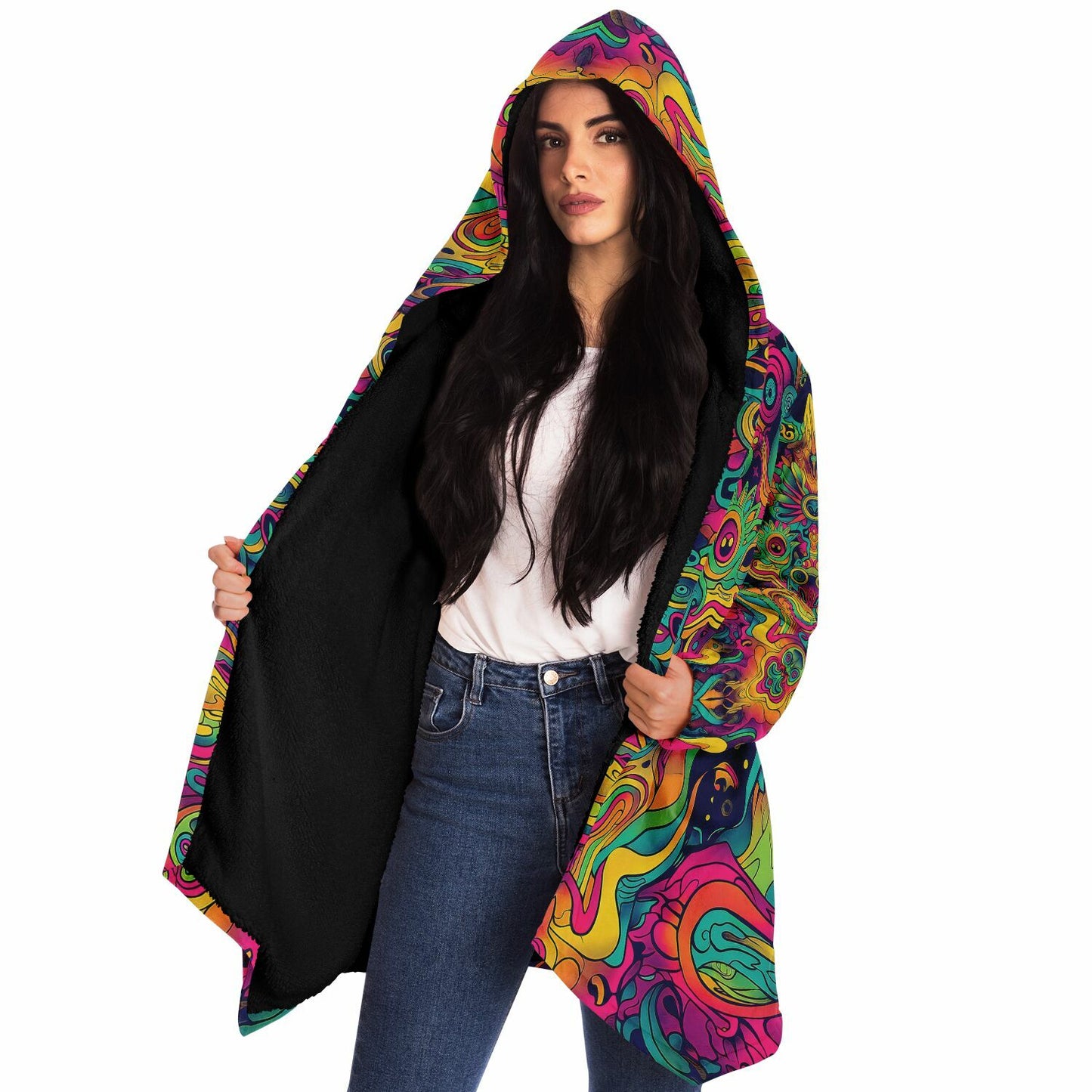 "Totem" HOODED CLOAK