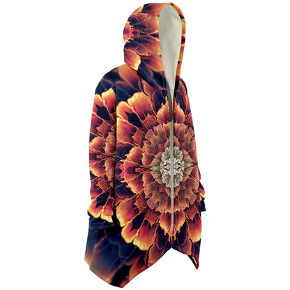 "Mandala Bloom" HOODED CLOAK