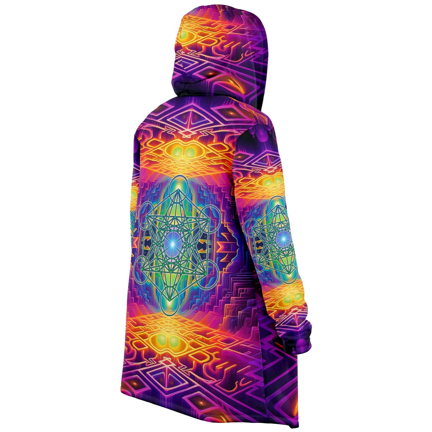 "Focused Thought" HOODED CLOAK