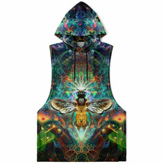 "To Bee or Not to Bee" SLEEVELESS HOODIE