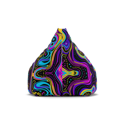 "Neon-Ray Vision" BEAN BAG CHAIR COVER