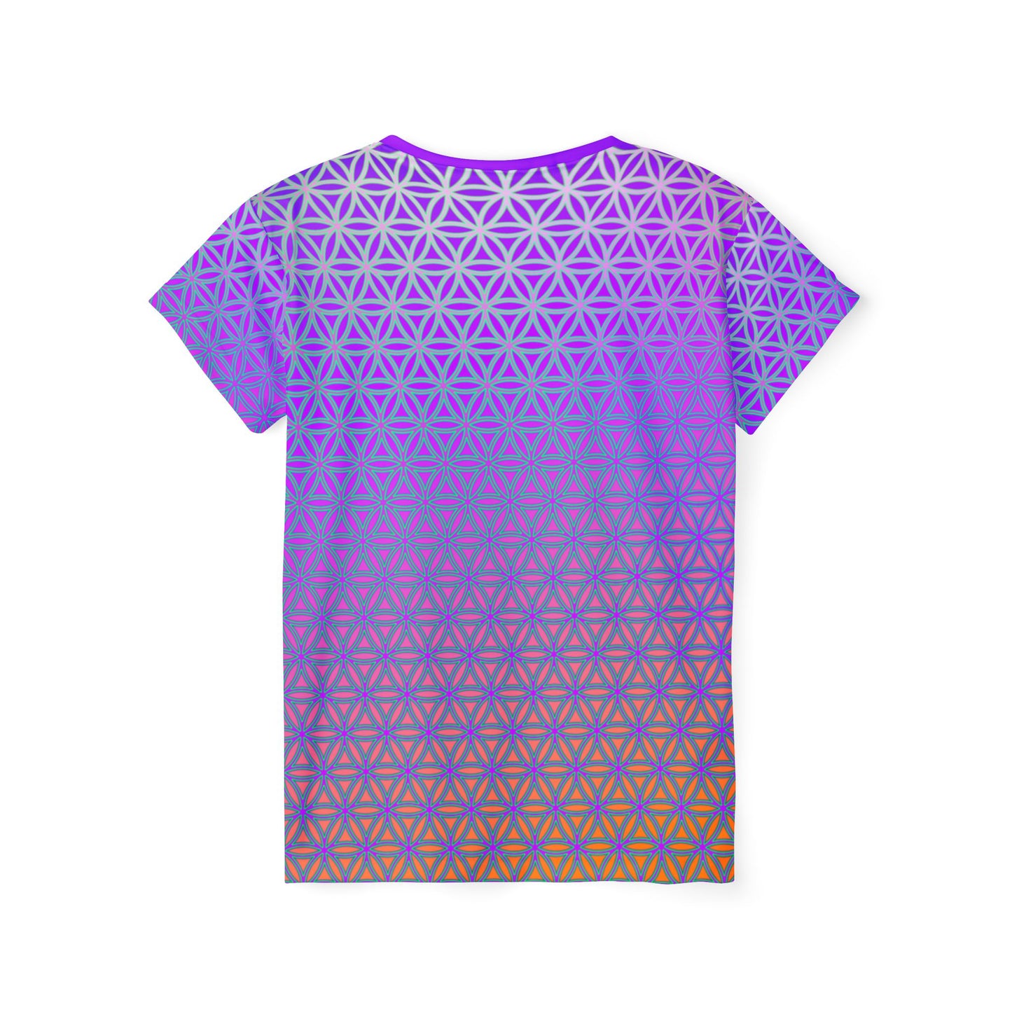"Flower de Life V2" (WOMEN'S) SPORT TEE