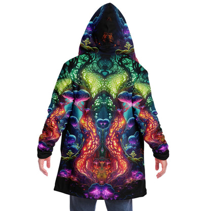 "Fungal Abyss" HOODED CLOAK