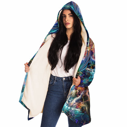 "Source of Creativity" HOODED CLOAK