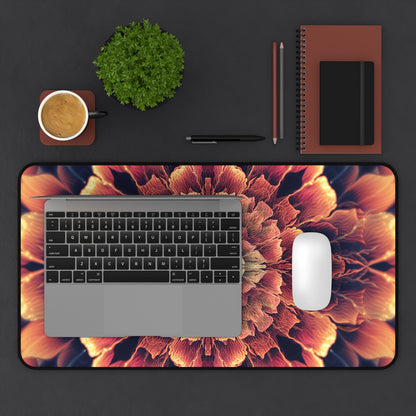 "Mandala Bloom" DESK MAT / MOUSE PAD (12x18)(12x22)(15.5x31)