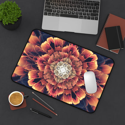"Mandala Bloom" DESK MAT / MOUSE PAD (12x18)(12x22)(15.5x31)