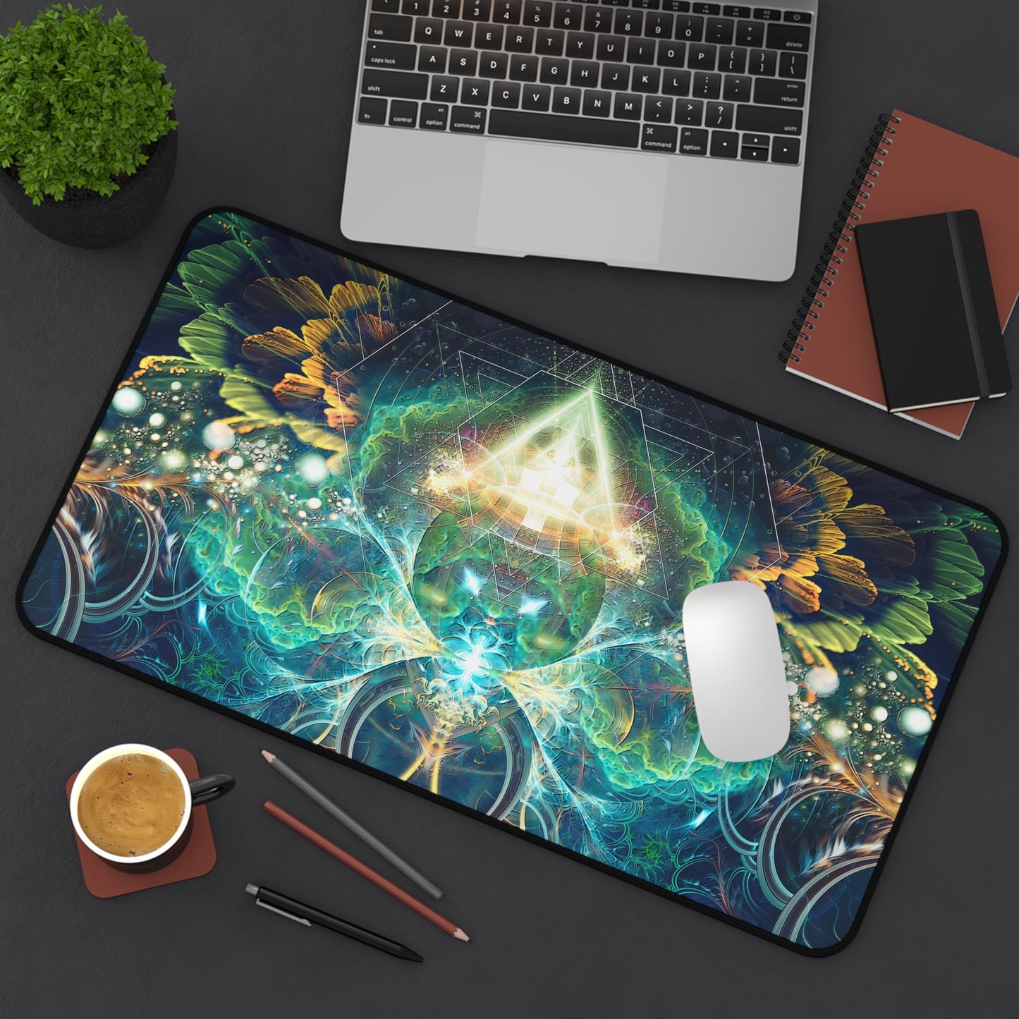 "Blossom" DESK MAT (12x18)(12x22)(15.5x31)