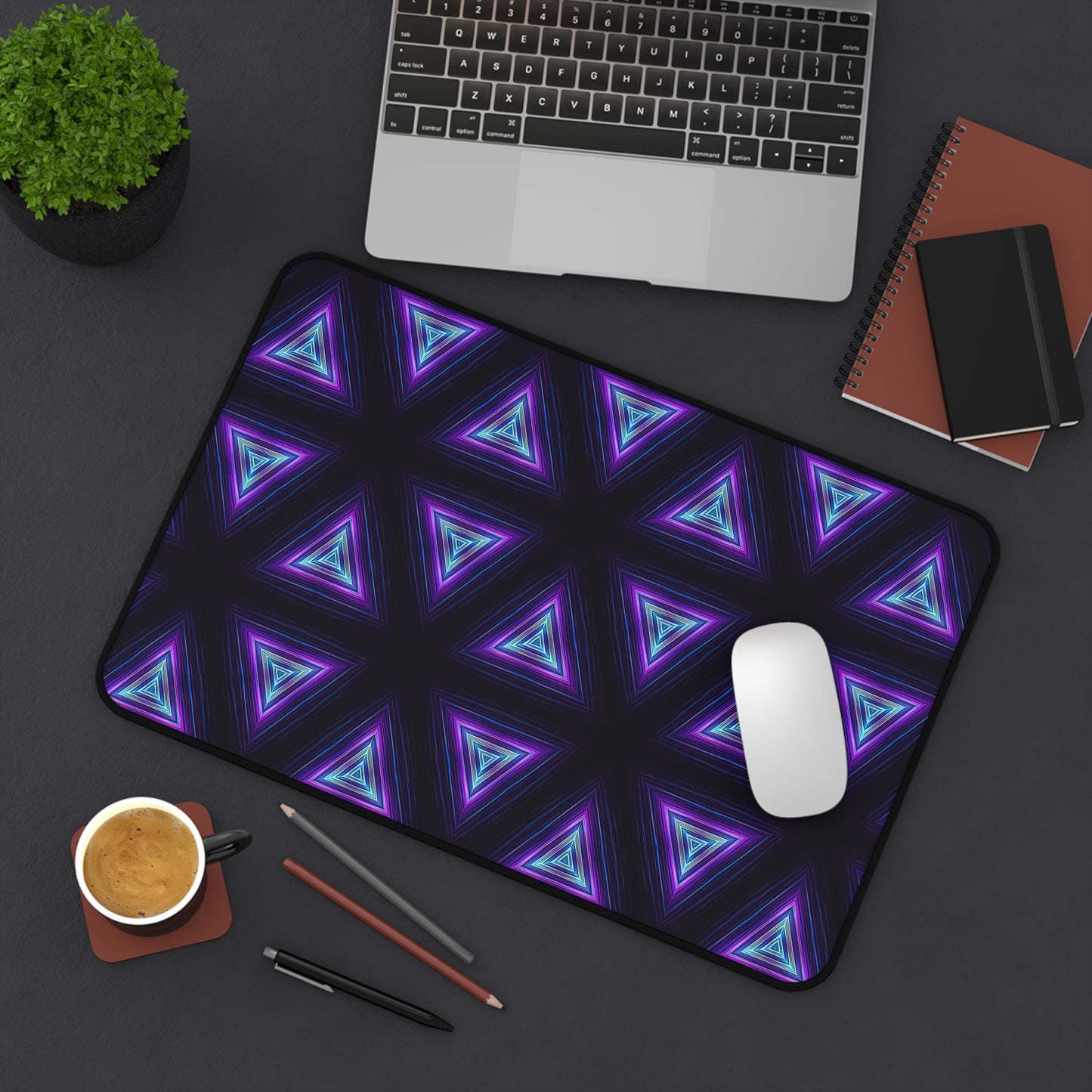 "Dark Prism" DESK MAT (12x18)(12x22)(15.5x31)