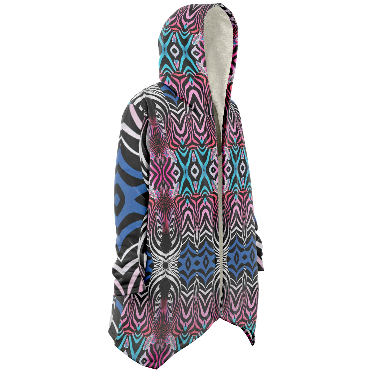 "Psybra" HOODED CLOAK