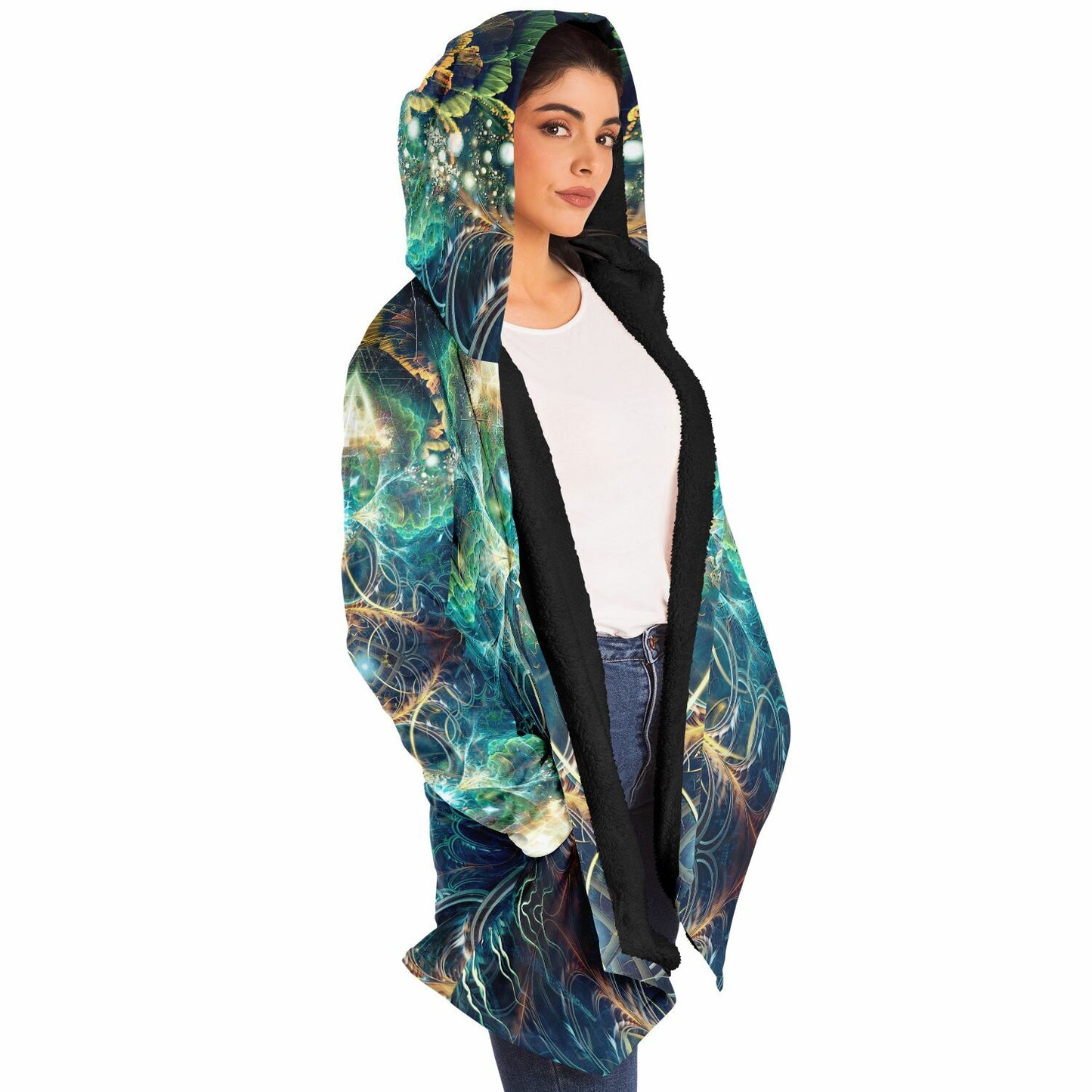 "Blossom" HOODED CLOAK