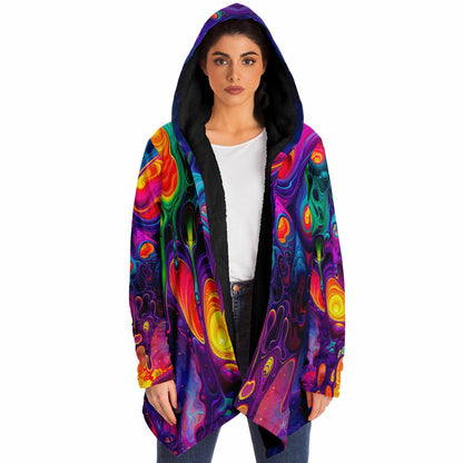 "Nebulon" HOODED CLOAK