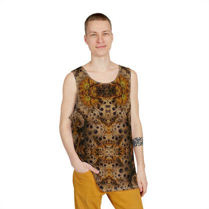 Back view of the Fractaleon men's tank top.