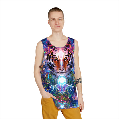 Back view of the Hunter's Moon men's tank top.