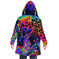 Back view of a male model wearing the 