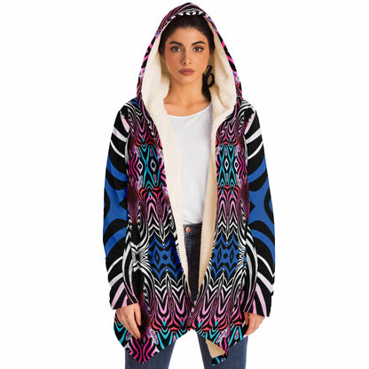 "Psybra" HOODED CLOAK