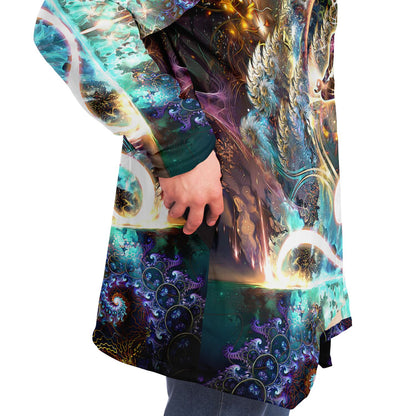 "Density 432" HOODED CLOAK