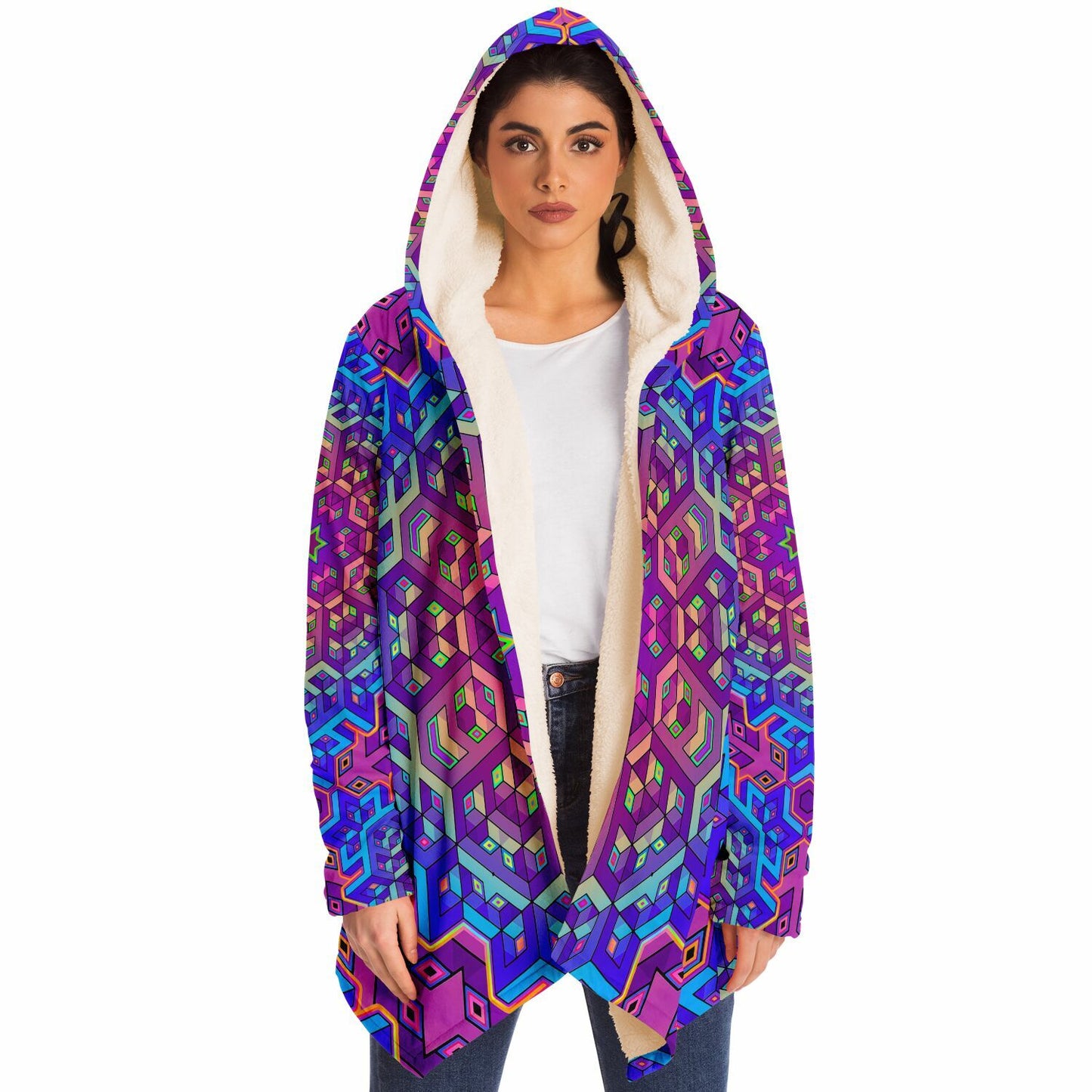 "7th Dimensional Star" HOODED CLOAK