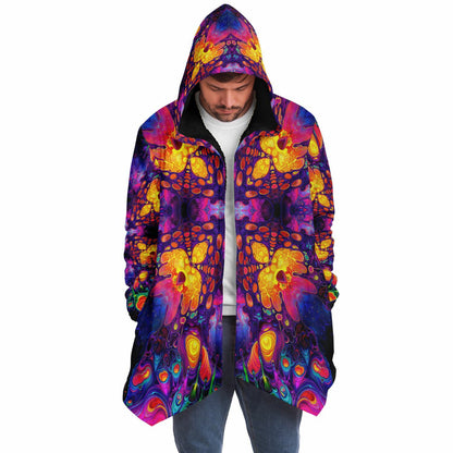"Nebulon Burst" HOODED CLOAK