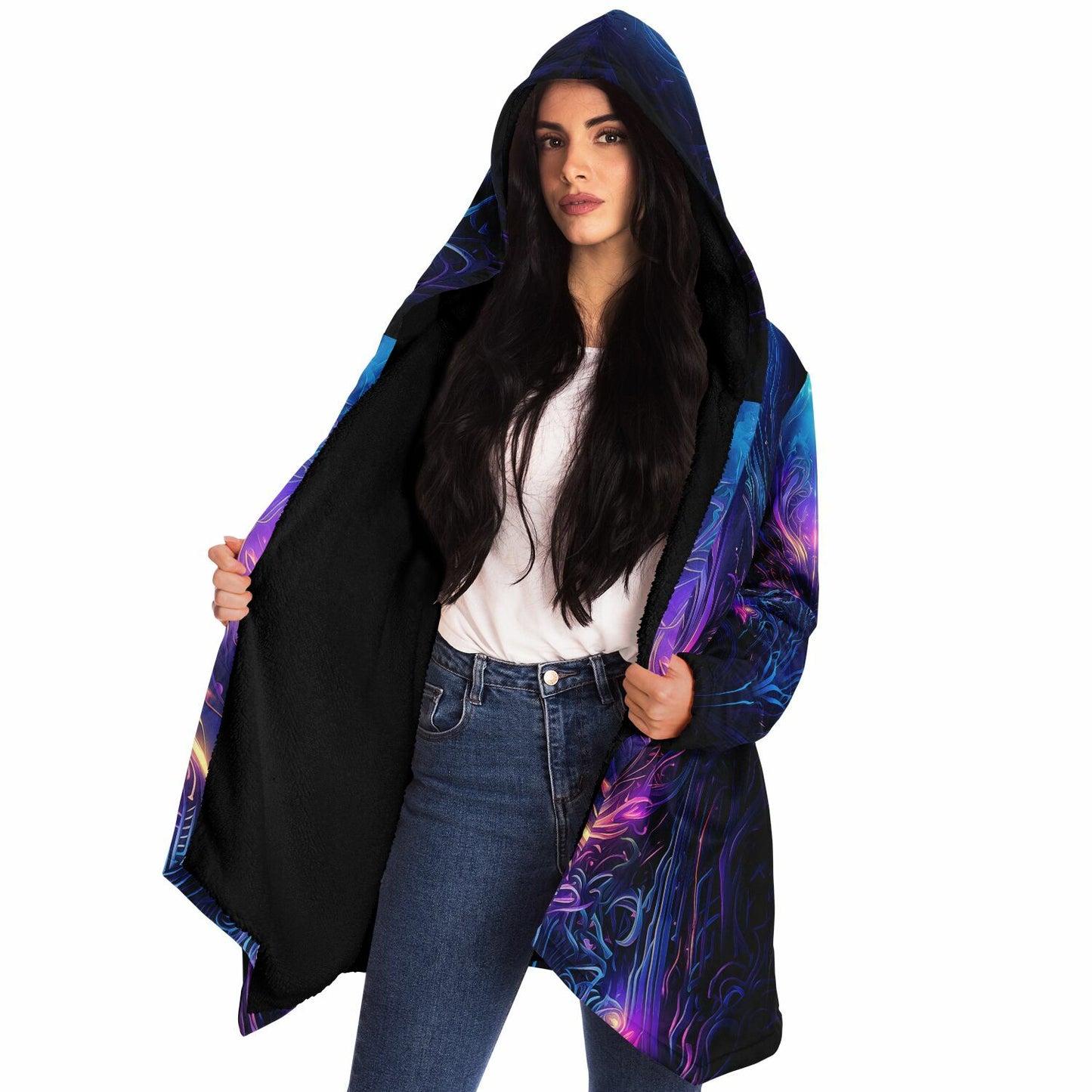 "Twilight Glow" HOODED CLOAK