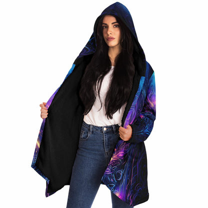 "Twilight Glow" HOODED CLOAK