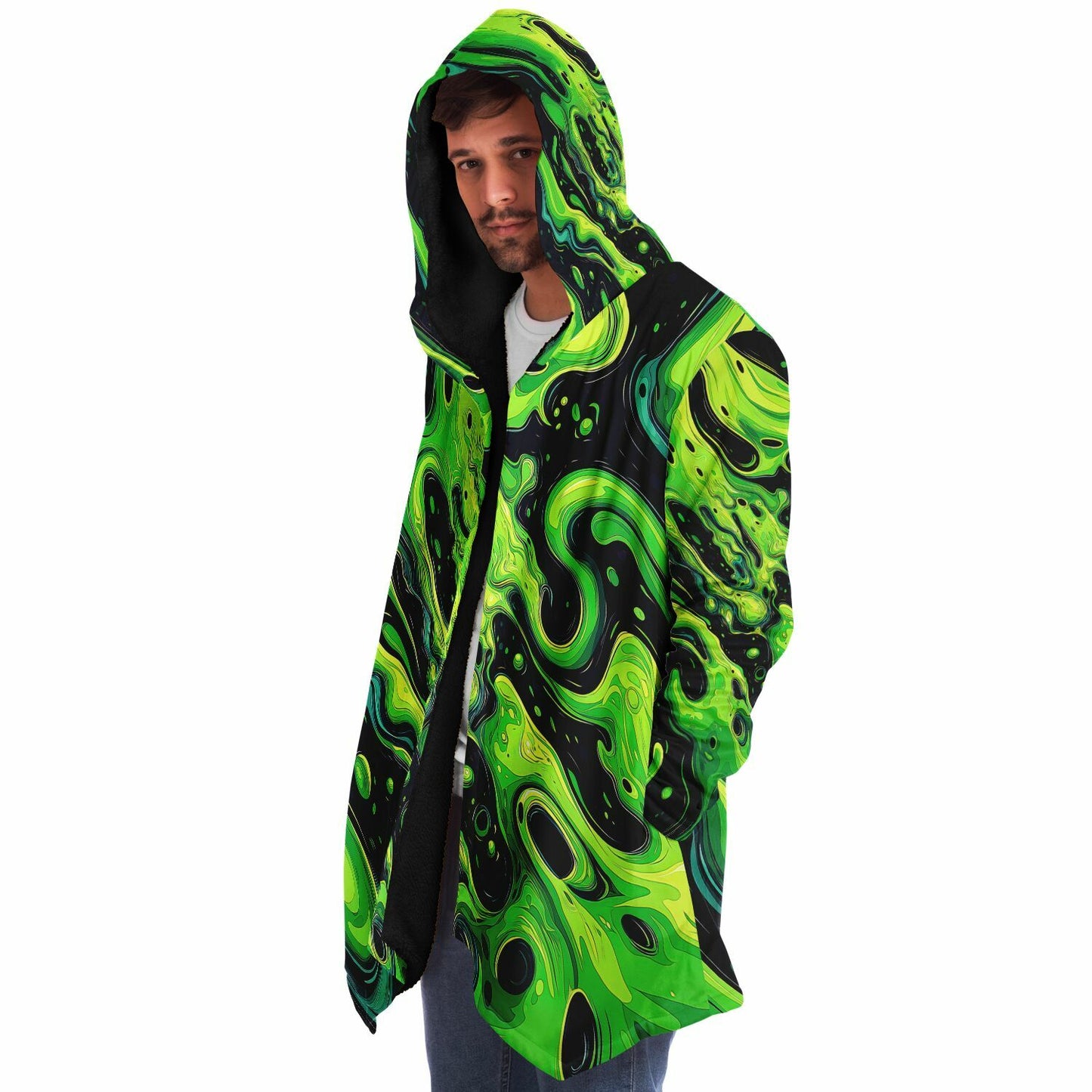 "Slimer" HOODED CLOAK