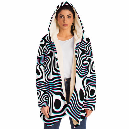 "Wild Cat (White)" HOODED CLOAK