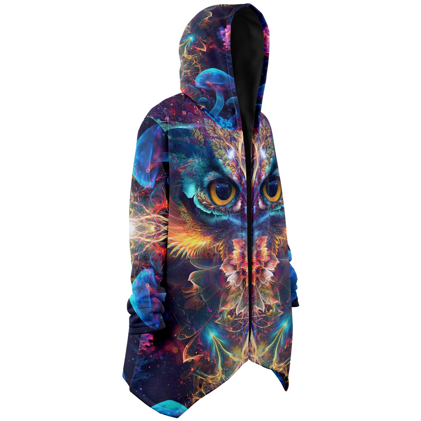 "Peekaboo" HOODED CLOAK (Black)