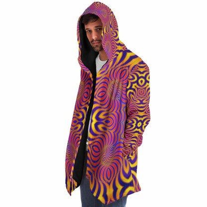 "Primordial Swirl" HOODED CLOAK