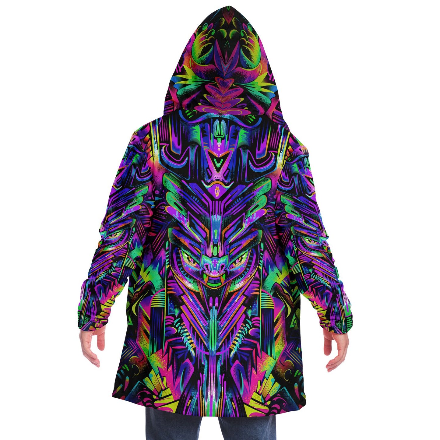 "Psyro" HOODED CLOAK